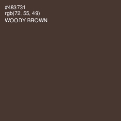 #483731 - Woody Brown Color Image